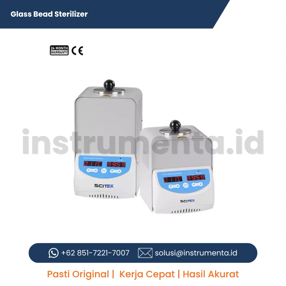 Ready Stock Glass Bead Sterilizer Scitek GBS Series Alat Sterilisasi Micro-Instruments Panas Kering Laboratorium